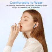 Picture of Wireless Earbuds Bluetooth 5.4, HiFi Stereo Deep Bass, ENC Mic, 40H Playtime, IP7 Waterproof, USB-C Charging, LED Display