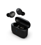 Picture of JLab Go Air Pop True Wireless Earbuds with Charging Case, IPX4, Bluetooth 5, Black