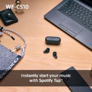 Picture of Sony WF-C510 True Wireless Earbuds, Small Lightweight Bluetooth In-Ear Headphones, Multipoint, IPX4, 22H Battery, Black