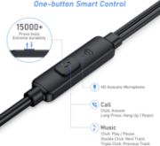 Picture of Blukar In-Ear Earphones with High Sensitivity Mic, Noise Isolating, HD Sound for iPhone, iPad, Smartphones & MP3 Players