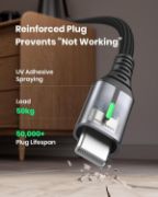 Picture of INIU USB C Charger Cable 5 Pack 3.1A QC 3.0 Fast Charging Type C Cable 2m 1m 0.5m for Samsung S26 iPhone 17 Pixel Xiaomi