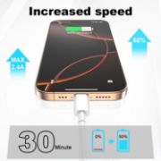 Picture of USB C to USB C Charger Cable 2Pack 1M+2M Fast Charging Lead for iPhone 17/16/15, iPad & MacBook