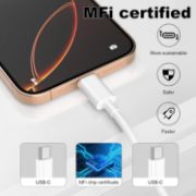 Picture of USB C to USB C Charger Cable 2Pack 1M+2M Fast Charging Lead for iPhone 17/16/15, iPad & MacBook