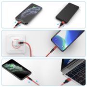Picture of Ofuca MFi Certified iPhone Charger Cable 3 Pack 1.8M Lightning Fast Charging Wire for iPhone 14/13/12/11/XS/X/8/7/6/SE