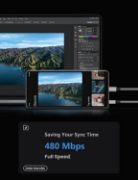 Picture of Yosou USB A to USB C Charger Cable 2 Pack 2M 3A Fast Charging Braided for Samsung Galaxy S22/S21, Pixel, PS5 & Switch