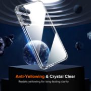 Picture of iVoler Samsung Galaxy A16 Clear TPU Case with 2 Tempered Glass Protectors, Shockproof