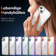 Picture of Clear Ultra Thin Shockproof TPU Case for iPhone 13 Anti Yellowing Crystal Transparent Protective Phone Cover - Clear