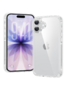 Picture of Clear Ultra Thin Shockproof TPU Case for iPhone 17 Anti-Yellowing Crystal Transparent Protective Phone Cover - Clear