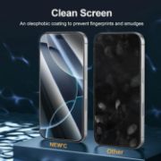 Picture of New'C 3-Pack Tempered Glass for iPhone 17 Pro Max & 16 Pro Max, 9H HD Clear Protector