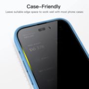 Picture of JETech Privacy Screen Protector for iPhone 14 Pro Max 6.7-Inch, Anti-Spy Tempered Glass 2-Pack