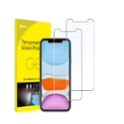 Picture of JETech 2-Pack Tempered Glass Screen Protector for iPhone 11 & iPhone XR 6.1-Inch HD Clear Protection