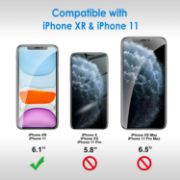 Picture of JETech 2-Pack Tempered Glass Screen Protector for iPhone 11 & iPhone XR 6.1-Inch HD Clear Protection