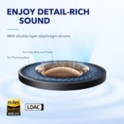 Picture of Soundcore by Anker Space A40 Wireless Earbuds, Adaptive ANC, Hi-Res Sound, 50H Playtime, App Control, Black