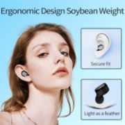 Picture of Wireless Bluetooth 5.3 In-Ear Earbuds, Deep Bass, Clear Calls, Ultralight Design, 60H Playtime, Built-in Mic Headphones for iPhone Android, Sports Gaming, Black