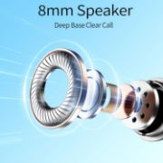 Picture of Wireless Bluetooth 5.3 In-Ear Earbuds, Deep Bass, Clear Calls, Ultralight Design, 60H Playtime, Built-in Mic Headphones for iPhone Android, Sports Gaming, Black