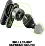 Picture of Skullcandy Smokin’ Buds Wireless Earbuds, Bluetooth Headphones, Noise Isolating Fit, 20H Battery, IPX4, Mic, Black
