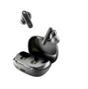 Picture of Skullcandy Smokin’ Buds Wireless Earbuds, Bluetooth Headphones, Noise Isolating Fit, 20H Battery, IPX4, Mic, Black