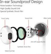 Picture of 2 Pack Wired Earphones In-Ear Headphones with Mic Noise Isolating Deep Bass Earbuds for Samsung Huawei MP3 Tablets Laptops
