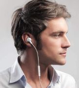 Picture of Hi-Res Extra Bass Wired Earbuds Noise Isolating In-Ear Headphones with Mic Volume Control 3.5mm for iPhone Samsung Huawei
