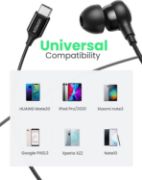 Picture of UGREEN HiTune USB C Earphones with Mic Type C Wired Headphones for iPhone 17 16 15 Galaxy S25 S24 iPad Pro Pixel 10 9 7