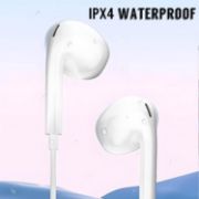 Picture of USB C Headphones 2 Pack Wired Earbuds Type C In-Ear Earphones with Mic Volume Control for iPhone 16 15 Galaxy S25 S24 Pixel Huawei