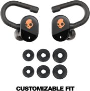 Picture of Skullcandy Push Play Active Wireless Earbuds Bluetooth, 34H Battery, Noise Isolating, Sweat Resistant Black/Orange
