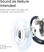 Picture of Shokz OpenFit Air Open-Ear Wireless Earphones Bluetooth, Mic, 28H Playtime, IP54 Waterproof Black