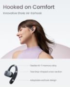 Picture of Shokz OpenFit Air Open-Ear Wireless Earphones Bluetooth, Mic, 28H Playtime, IP54 Waterproof Black