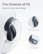 Picture of Shokz OpenFit Air Open-Ear Wireless Earphones Bluetooth, Mic, 28H Playtime, IP54 Waterproof Black
