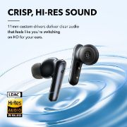 Picture of Soundcore Liberty 4 NC Wireless ANC Earbuds Bluetooth 5.3, Hi-Res Sound, 50H Battery, Noise Cancelling Black